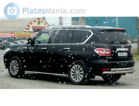 х539ку196, Nissan Patrol