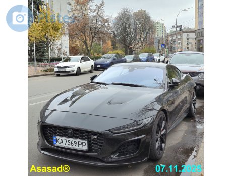 KA 7569 PP, Jaguar F-Type