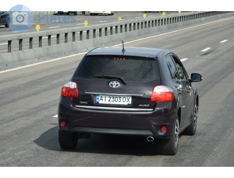 AI 2303 OX, Toyota Auris