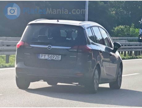 PY 5692E, Opel Zafira