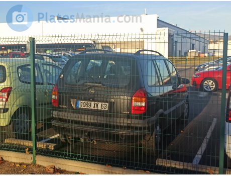 1069 XK 63, Opel Zafira