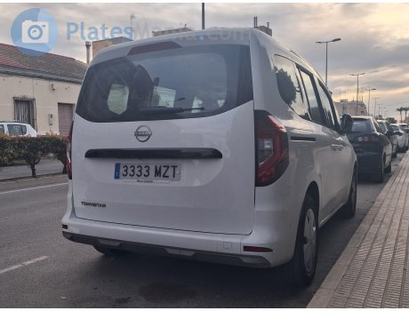 3333 MZT, Nissan Townstar