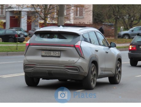 9999 TO-8, Geely Atlas