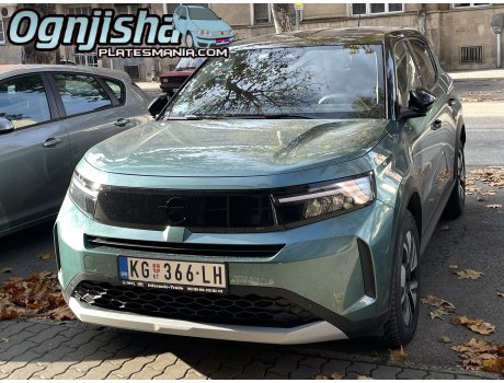 KG 366-LH, Opel Frontera