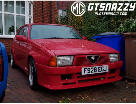 F928 EGJ, Alfa Romeo 75