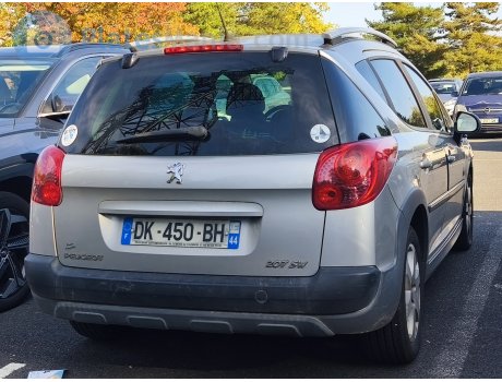 DK-450-BH, Peugeot 207