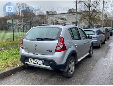 р378оо178, Renault Sandero