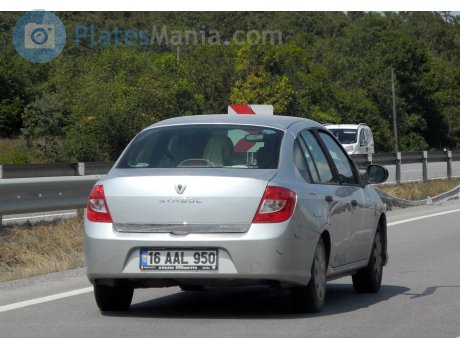 16 AAL 950, Renault Symbol