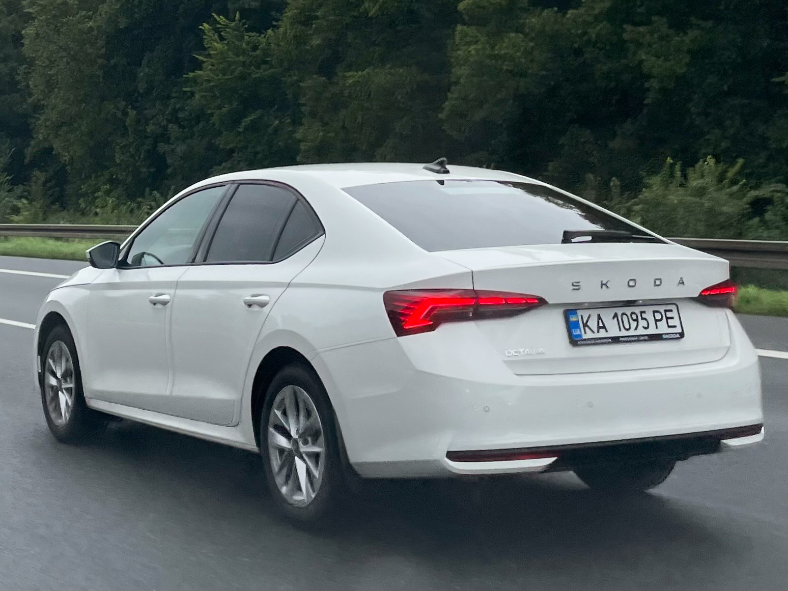 KA 1095 PE, Skoda Octavia 4th gen Liftback (NX3), facelift, 2024–