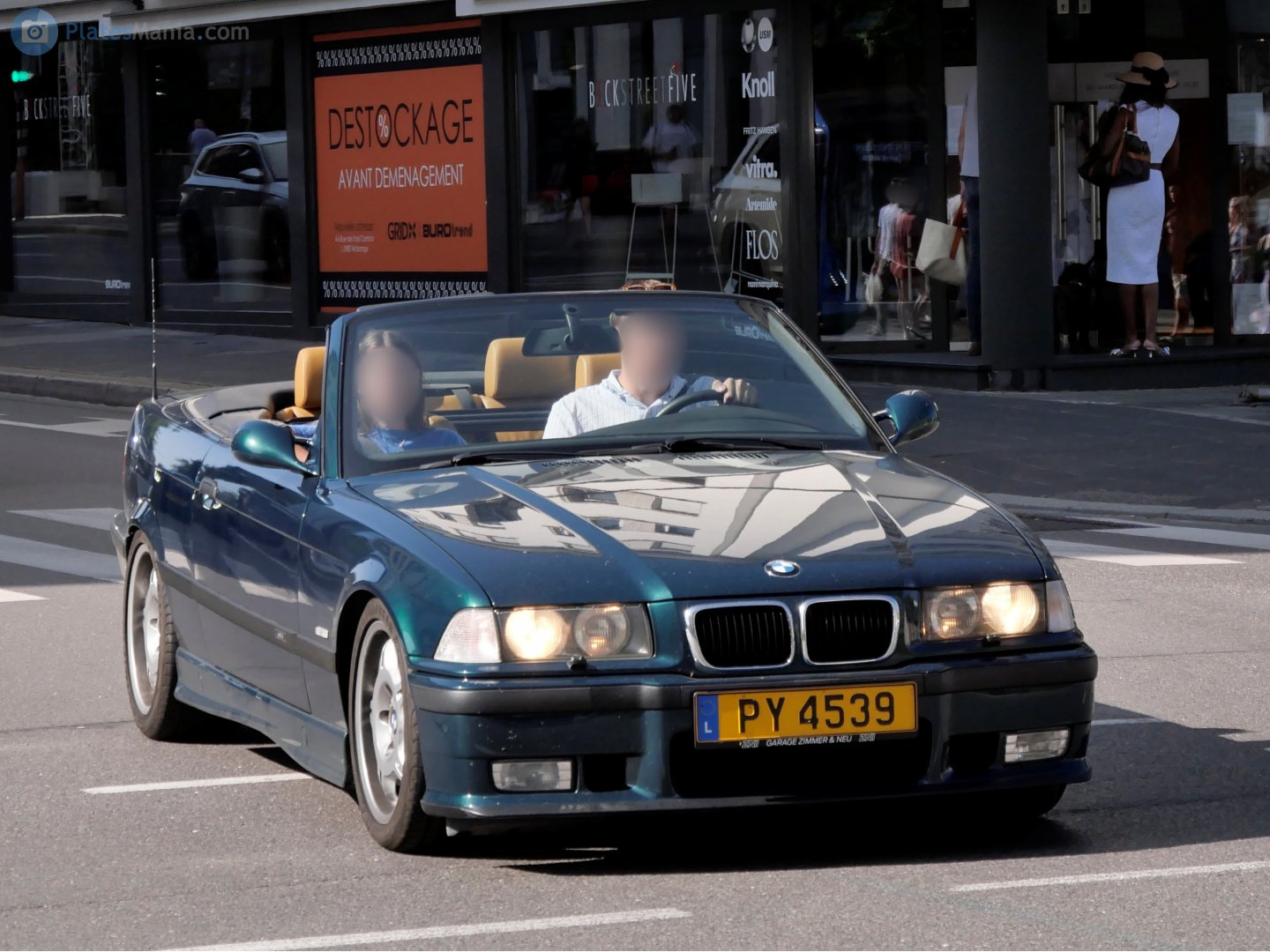 PY 4539, BMW 3 Series 3rd gen Convertible (E36), 1993–1999