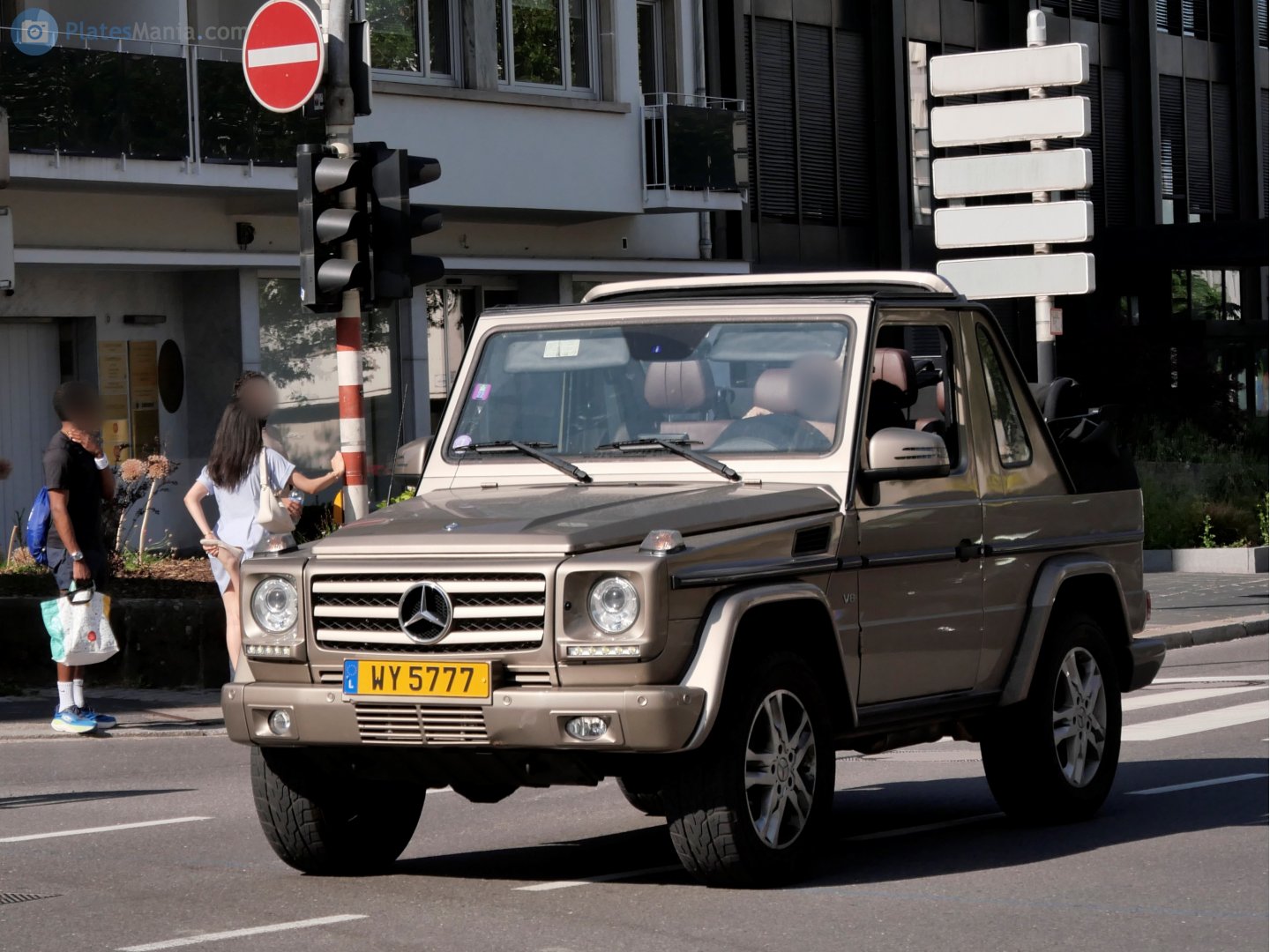 WY 5777, Mercedes-Benz G-Klasse 1st gen Cabrio (W463), 1996–2008