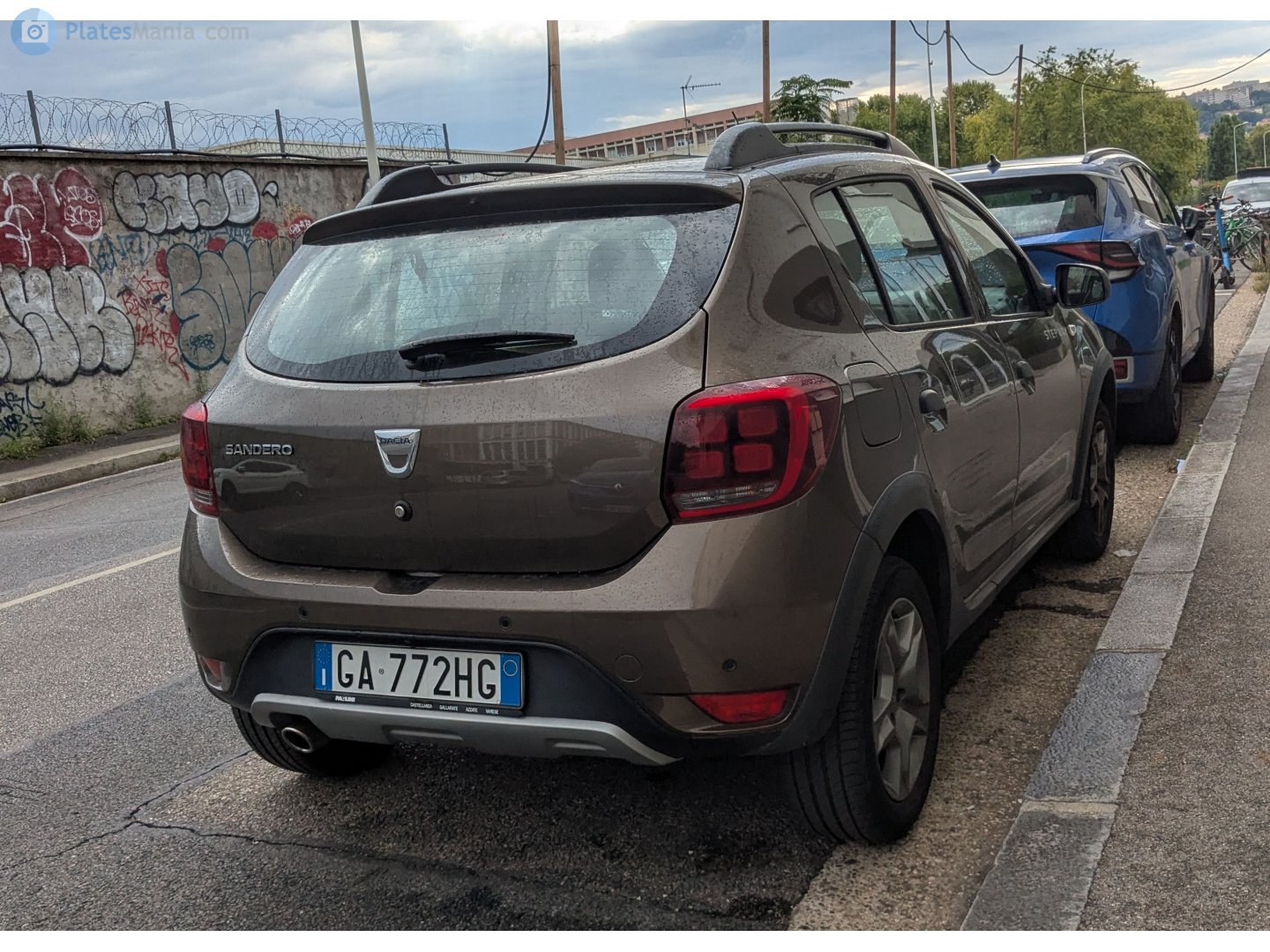 GA 772 HG, Dacia Sandero 2nd gen Stepway (B52), facelift, 2016–2020
