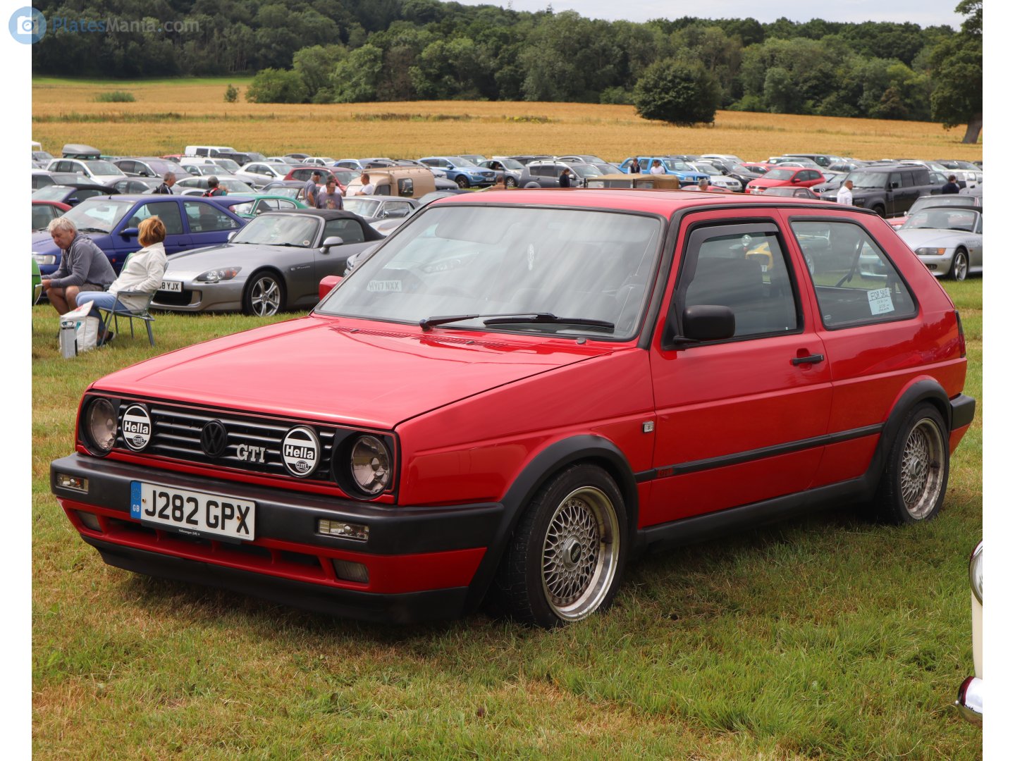 J282GPX, Volkswagen Golf 2nd gen 3-door Hatch (19/1G), 1983–1992