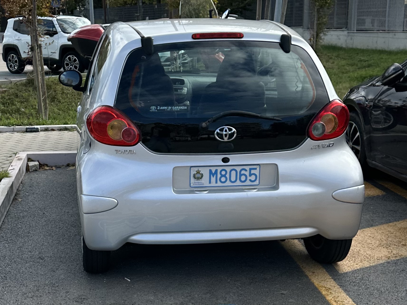 M8065, Toyota Aygo 1st gen 3-door Hatch (AB10/AB20/AB30), 2005–2014