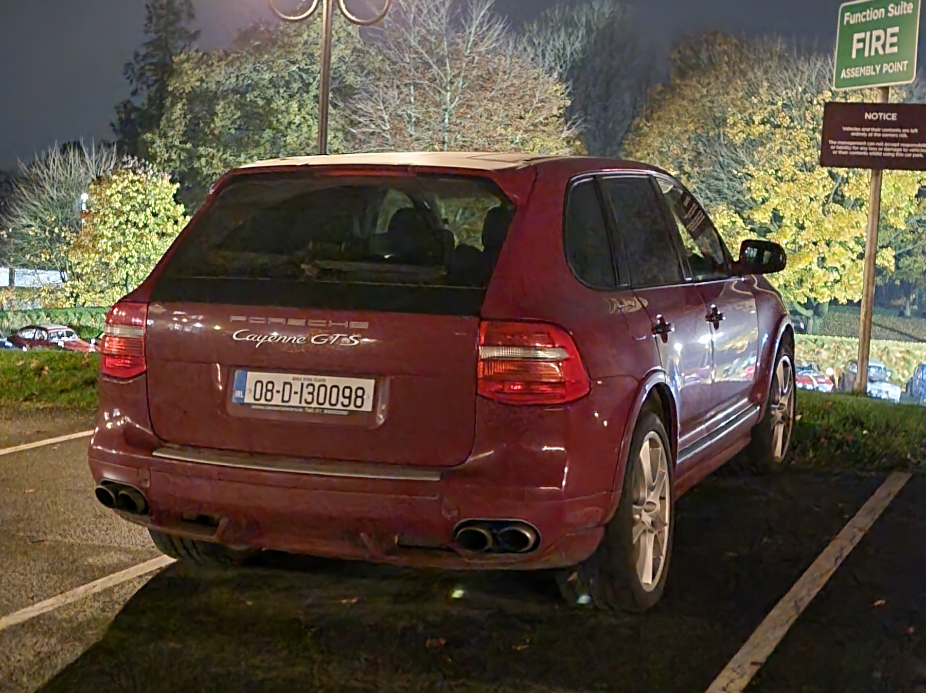 08-D-130098, Porsche Cayenne 1st gen (957; 9PA), facelift, 2007–2010