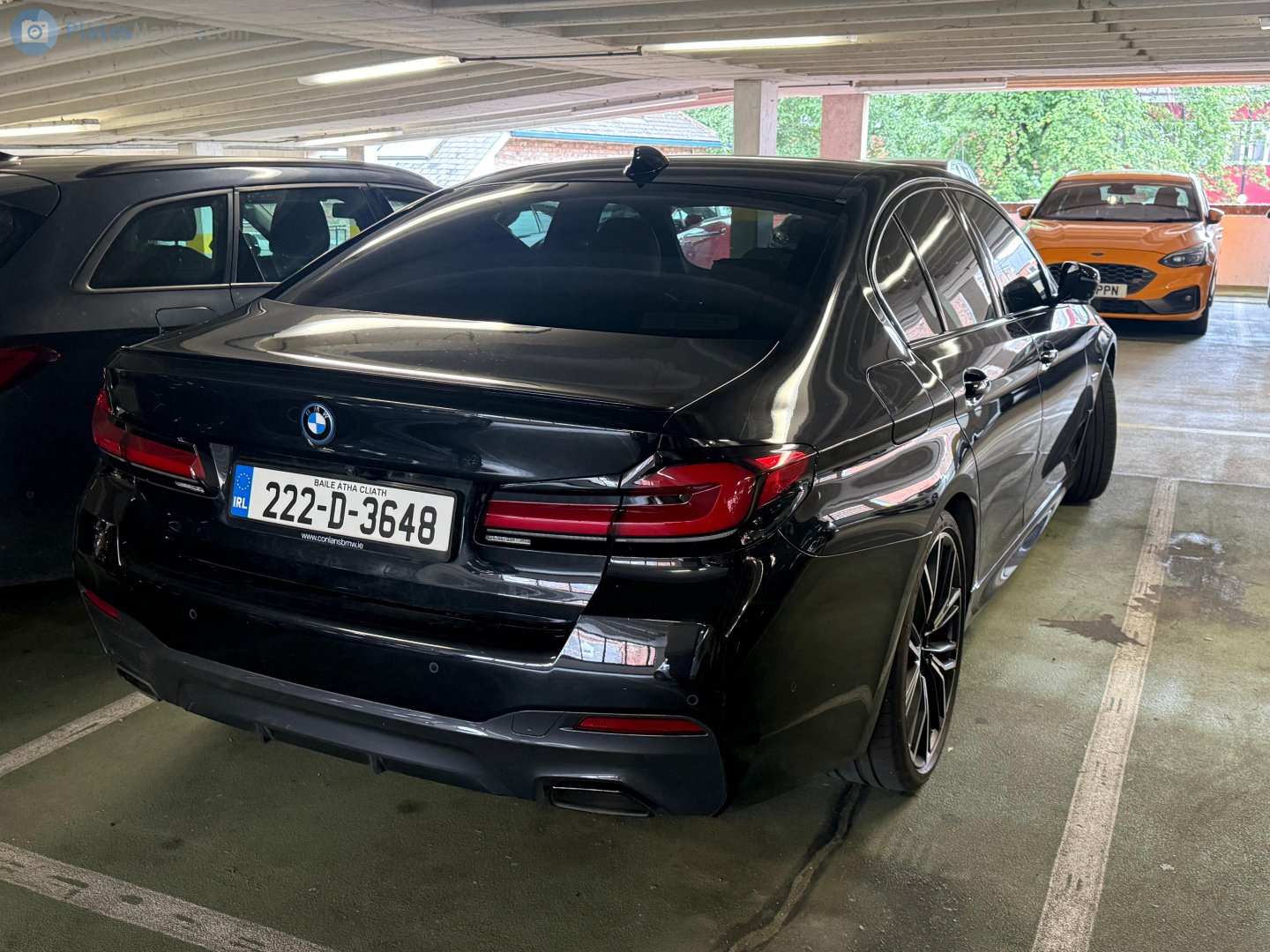 222-D-3648, BMW 5 Series 7th gen Sedan (G30/G38), facelift, 2020–2023