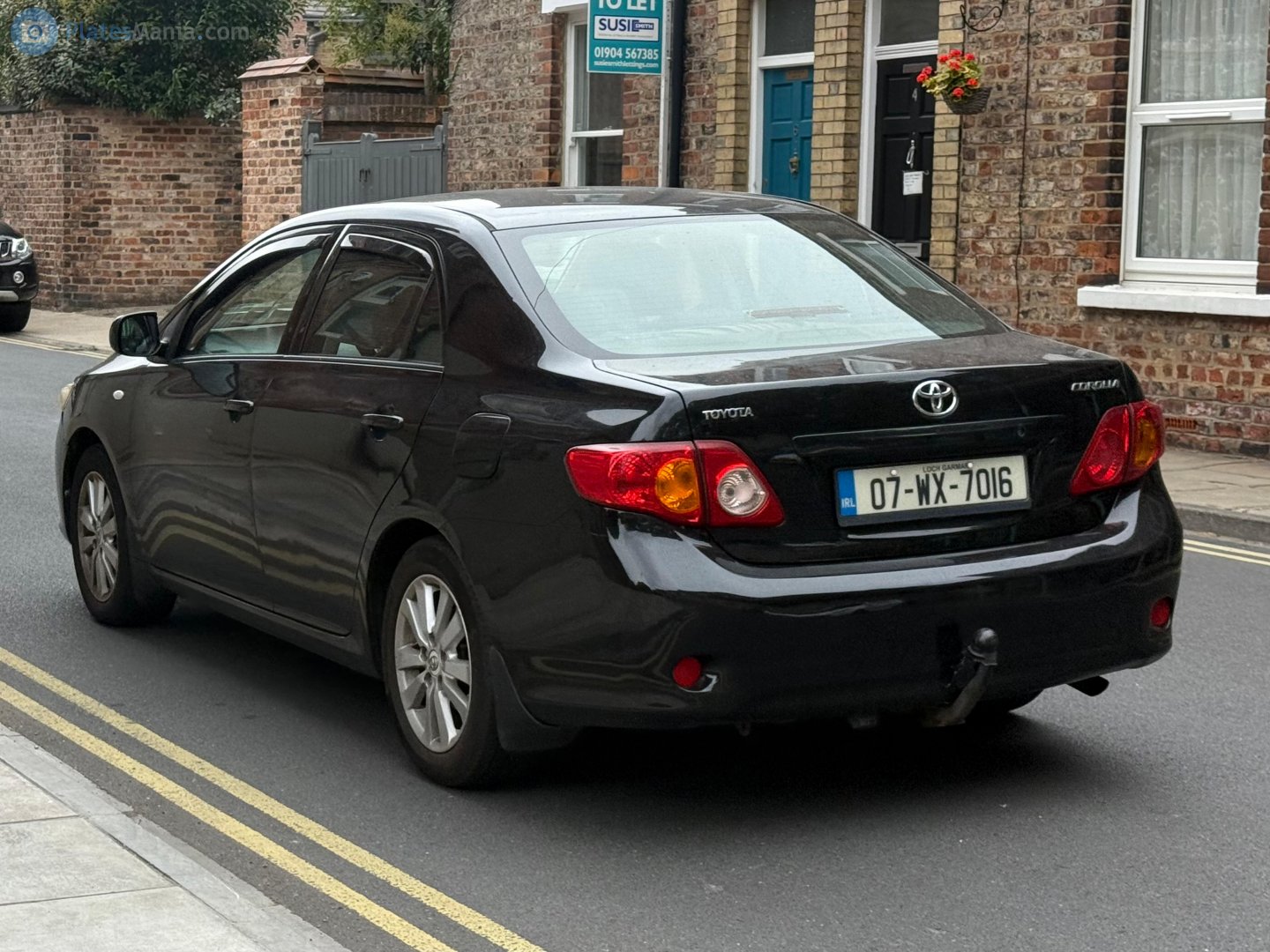 07-WX-7016, Toyota Corolla 10th gen (Altis) Sedan (E140/E150), 2006–2013 (–2020 for ZA-market)