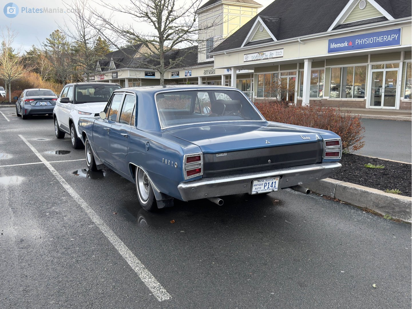 P141, Dodge Dart 4th gen 1968 4-door Sedan (CL1/CL2), 1st facelift, 1967–1968