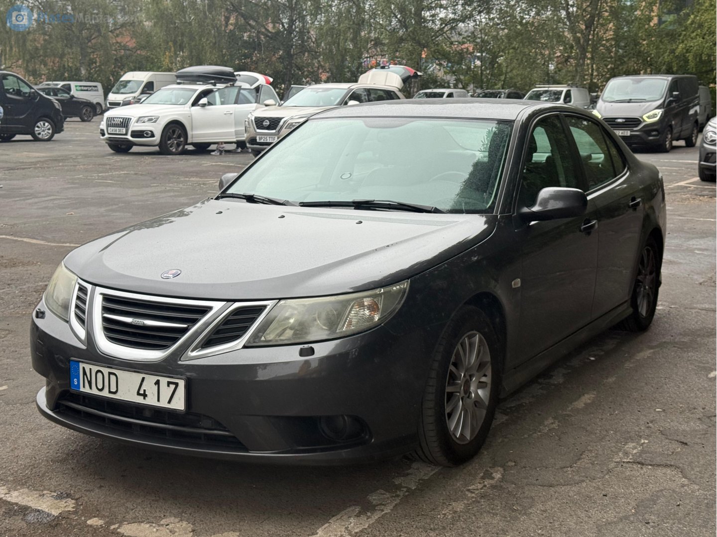 NOD 417, SAAB 9-3 2nd gen Sedan (YS3F), facelift, 2007–2014