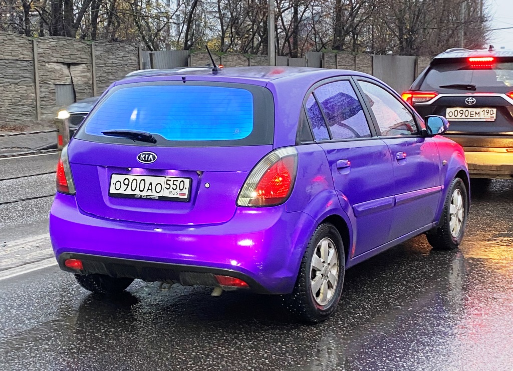 о 900 ао 550, Kia Rio 2nd gen Hatch (JB), facelift, 2009–2011