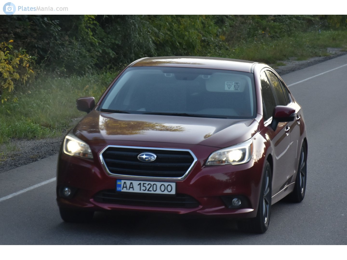 AA 1520 OO, Subaru Legacy 5th gen Sedan (B4) (BM), 2009–2014