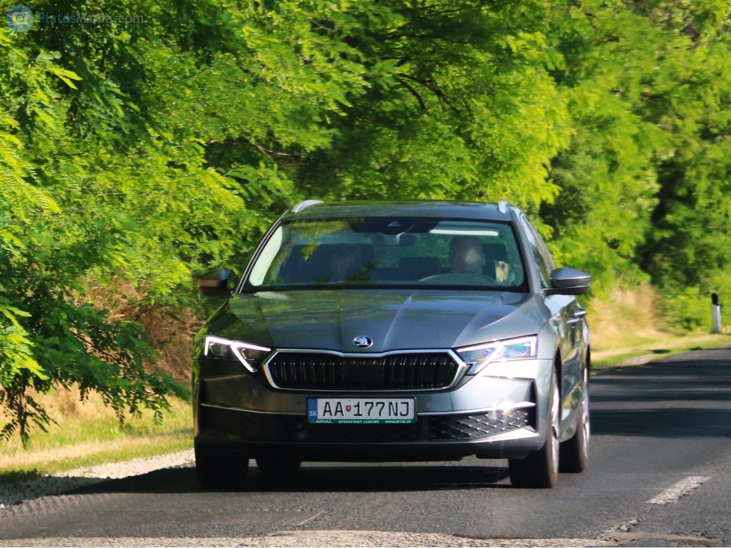 AA 177NJ, Skoda Octavia 4th gen Combi (NX5), facelift, 2024–