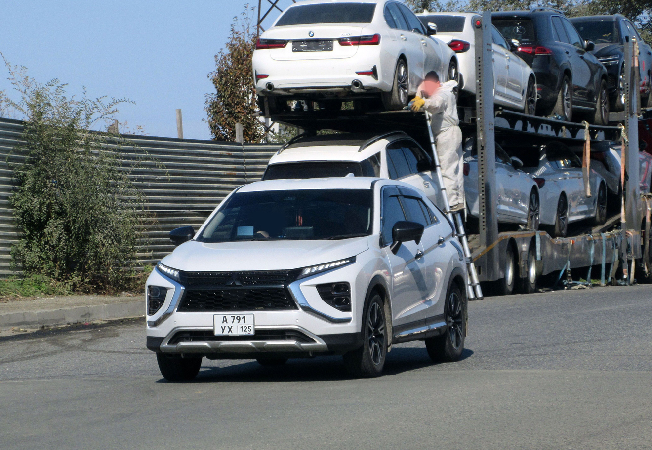 а 791 ух 125, Mitsubishi Eclipse Cross 1st gen (GK), facelift, 2020–