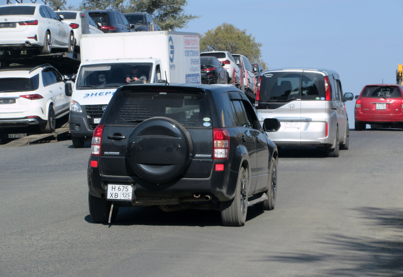 н 675 хв 125, Suzuki Escudo 3rd gen 5-door SUV (JT), 2005–2015