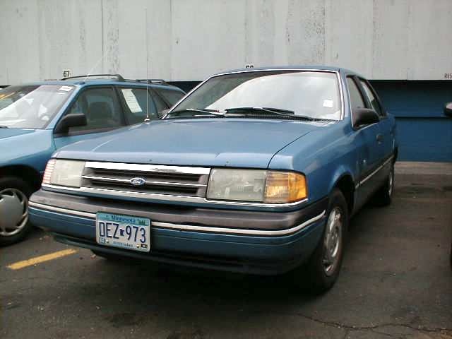 DEZ-973, Ford Tempo 2nd gen 4-door Sedan (54), 1987–1994