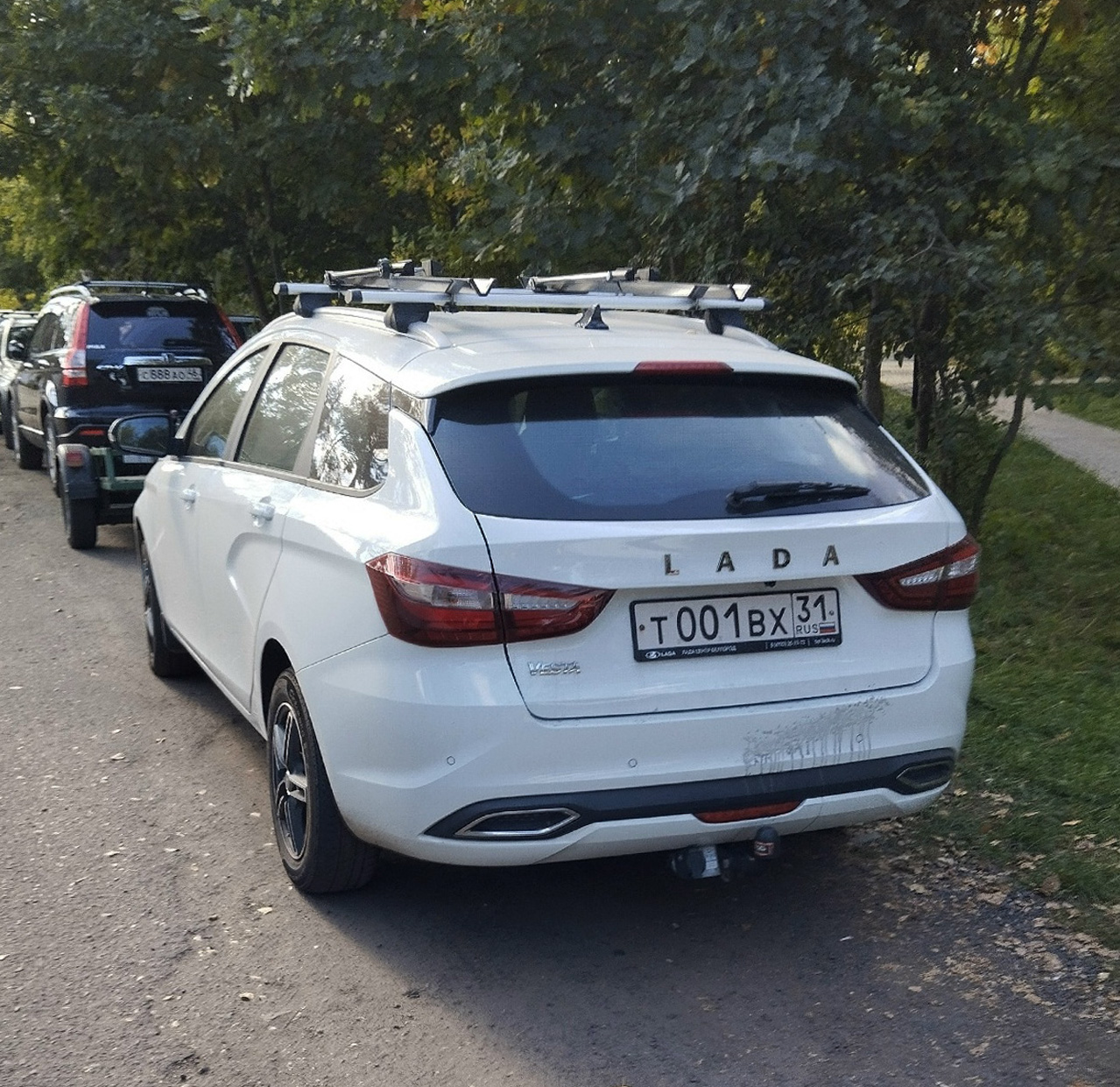 т 001 вх 31, Lada (VAZ) Vesta 1st gen SW (GFK), 2017–2022