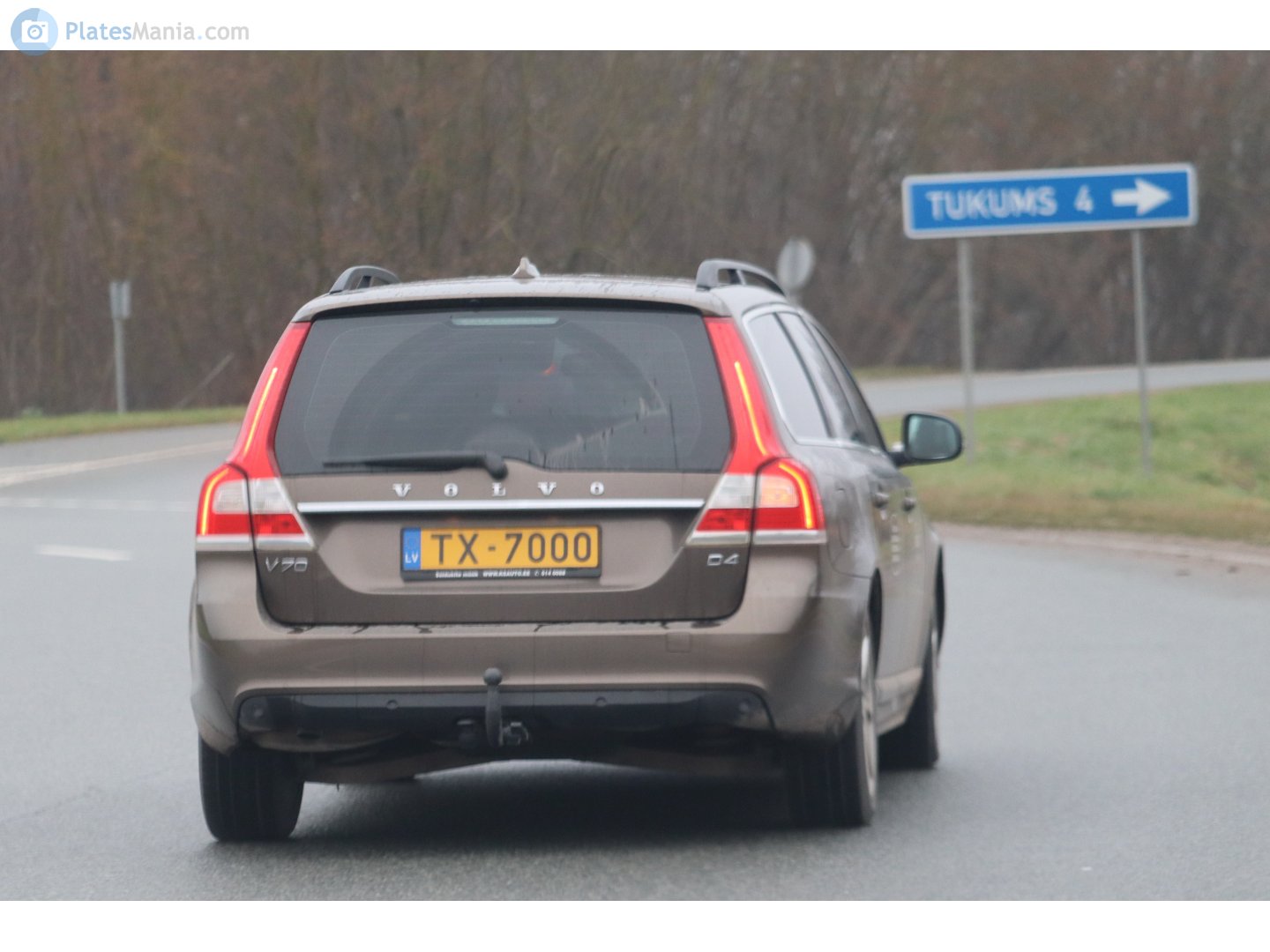 TX-7000, Volvo V70 3rd gen (135), facelift, 2013–2016