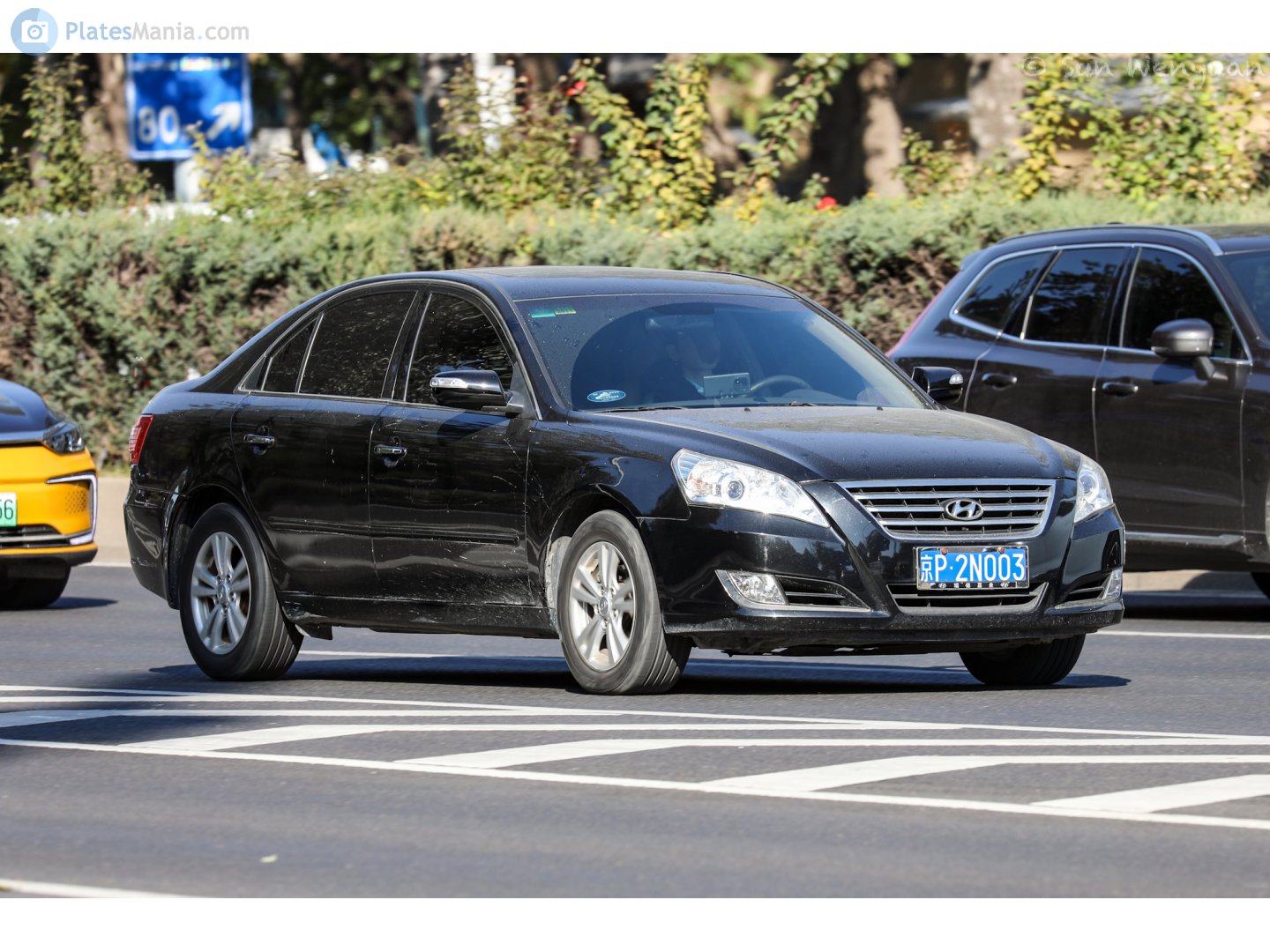 京P·2N003, Hyundai Sonata  5th gen Lingxiang (NFC; CN-market), facelift, 2008–2012