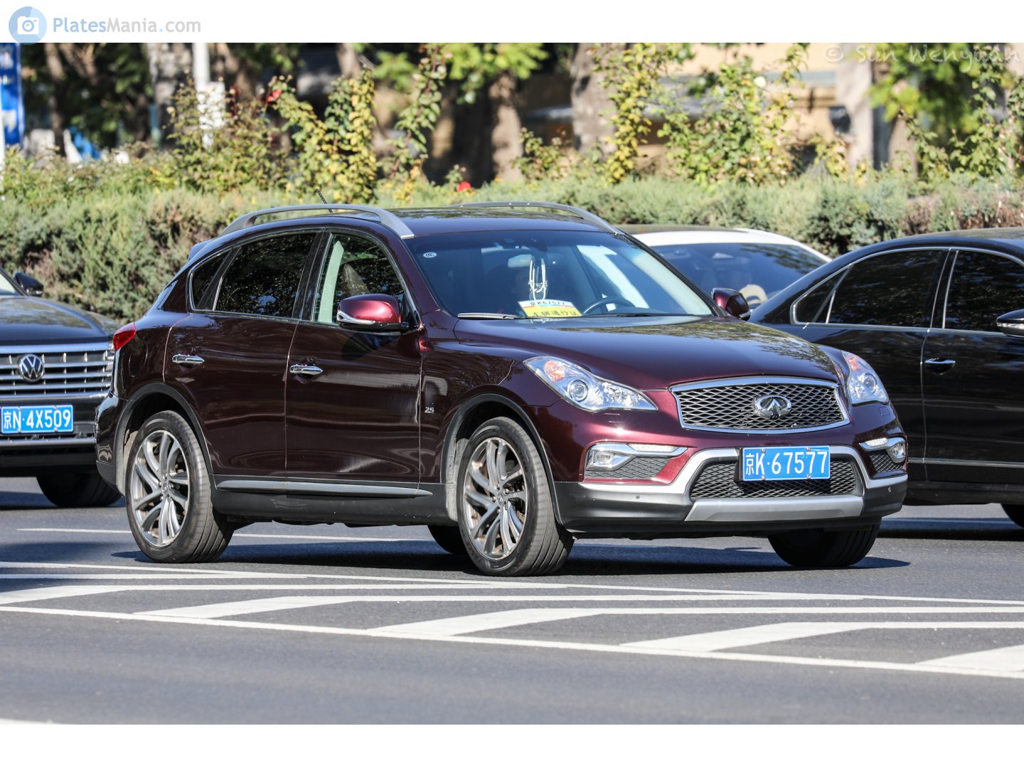 京K·67577, Infiniti QX50/EX-Series 1st gen EX/QX (J50), 2007–2017