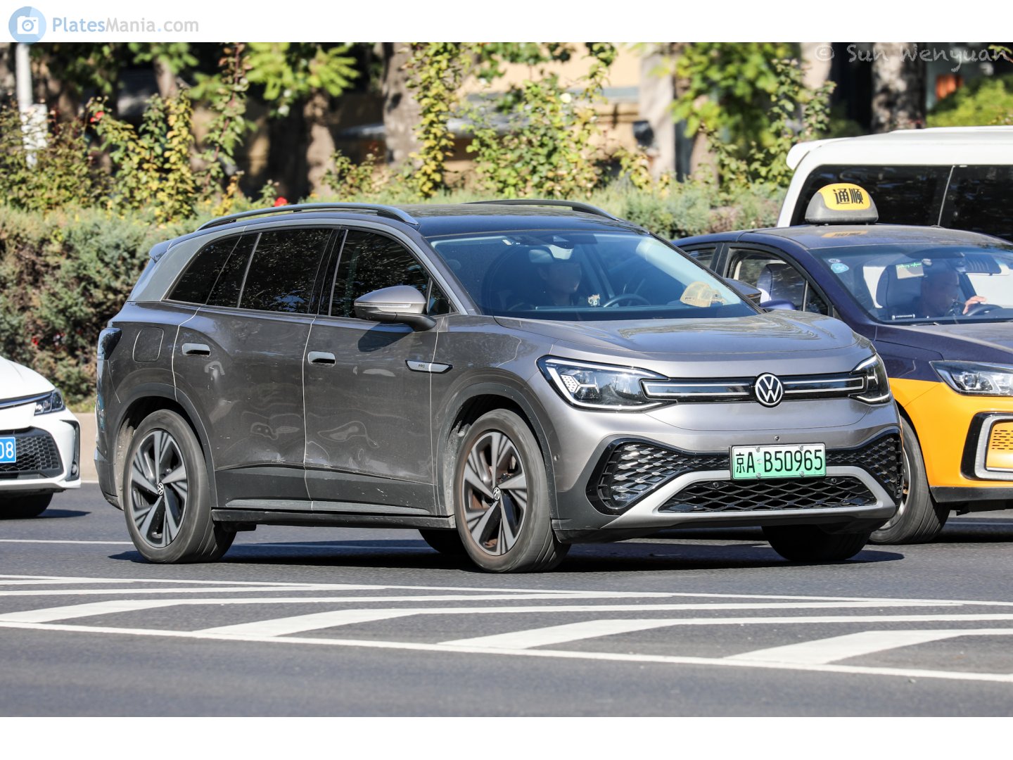 京A·B50965, Volkswagen ID.6 1st gen Crozz (E7; CN-market), 2021–