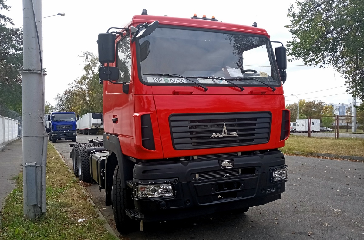 KP BP 8438, MAZ 6312 1st gen, facelift, 2009–