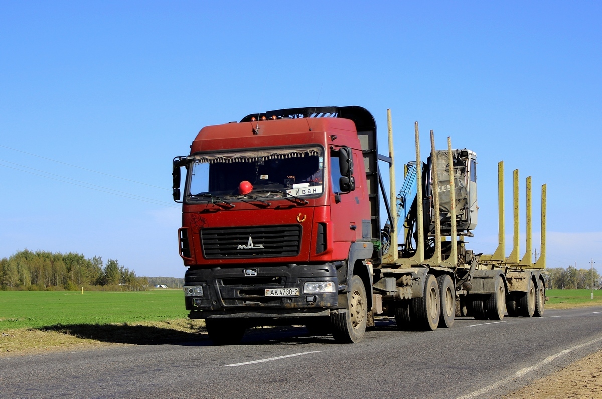 AK 4730-2, MAZ 6312 1st gen, facelift, 2009–