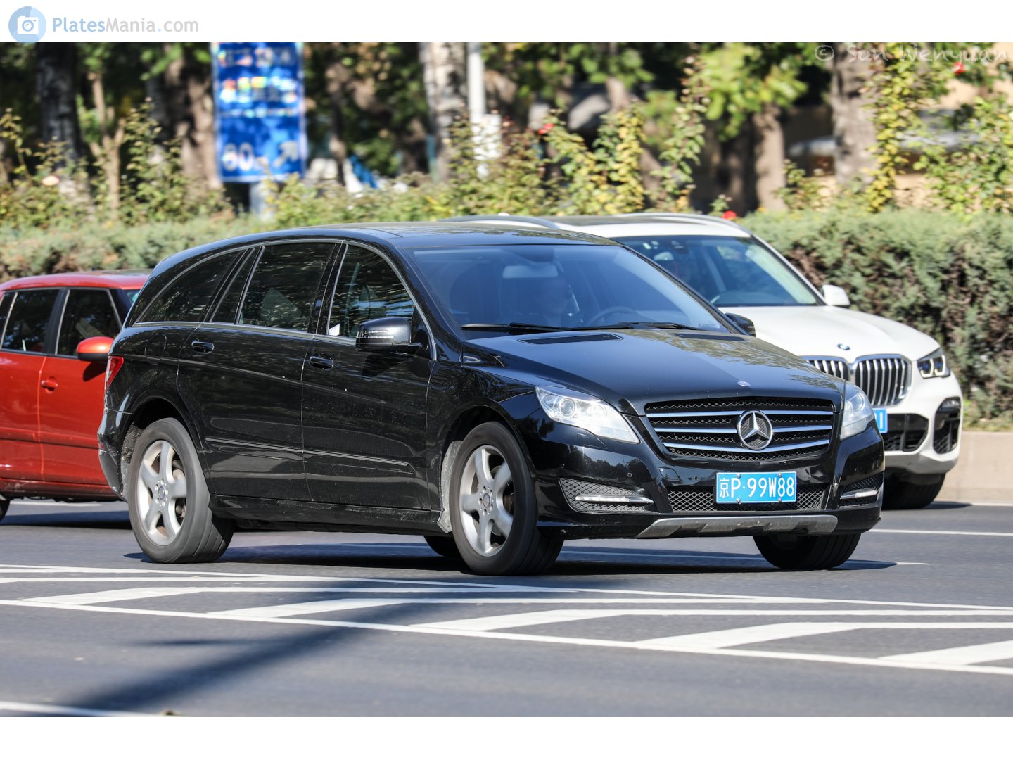 京P·99W88, Mercedes-Benz R-Klasse 1st gen (W251), facelift, 2010–2013