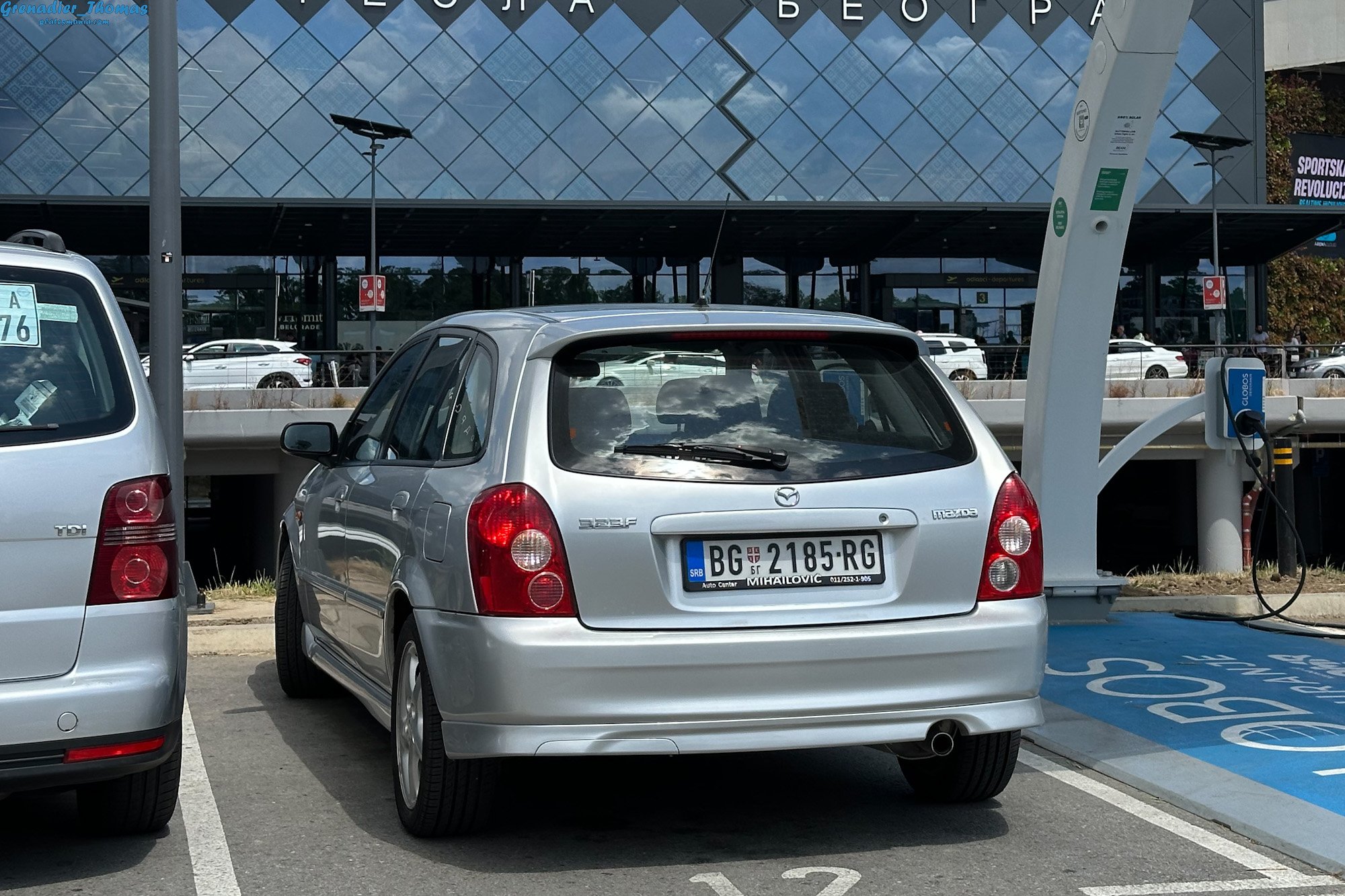 BG 2185-RG, Mazda 323 6th gen Hatch (BJ), 1998–2003