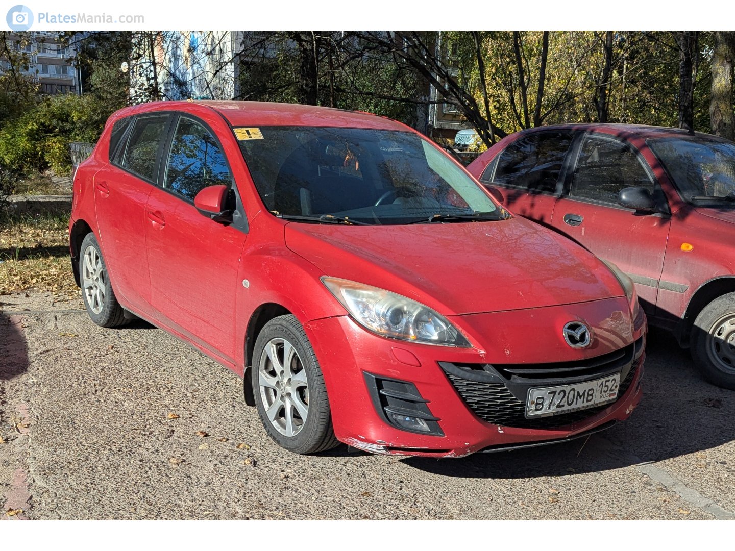 в 720 мв 152, Mazda 3 2nd gen Hatch (BL), 2009–2013
