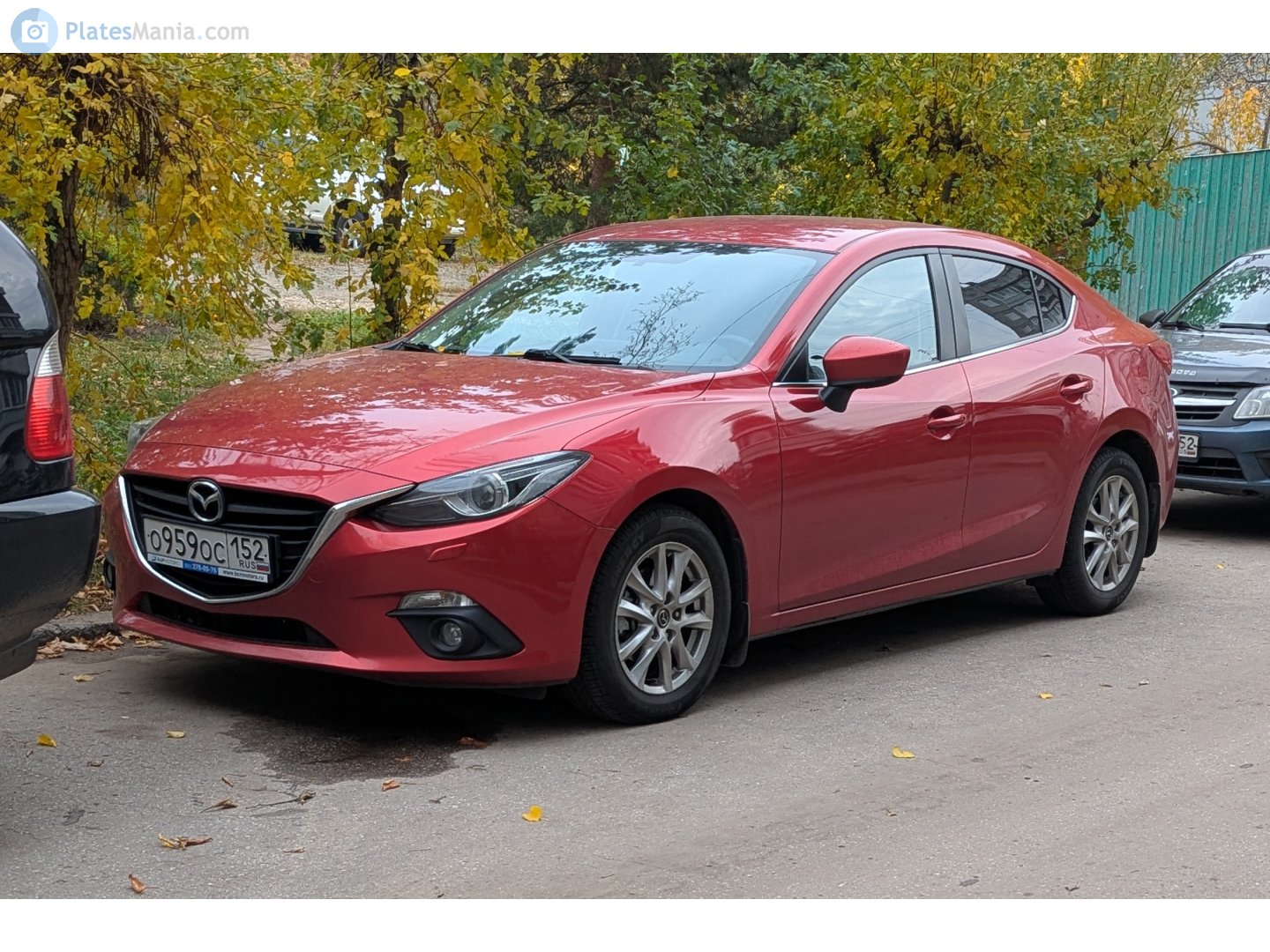 о 959 ос 152, Mazda 3 3rd gen Sedan (BM), 2013–2018