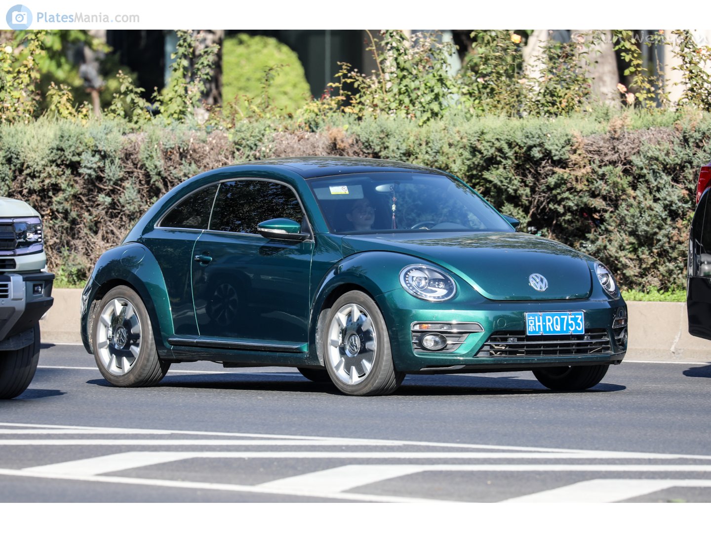 京H·RQ753, Volkswagen Beetle 3rd gen Coupé (A5), facelift, 2016–2019