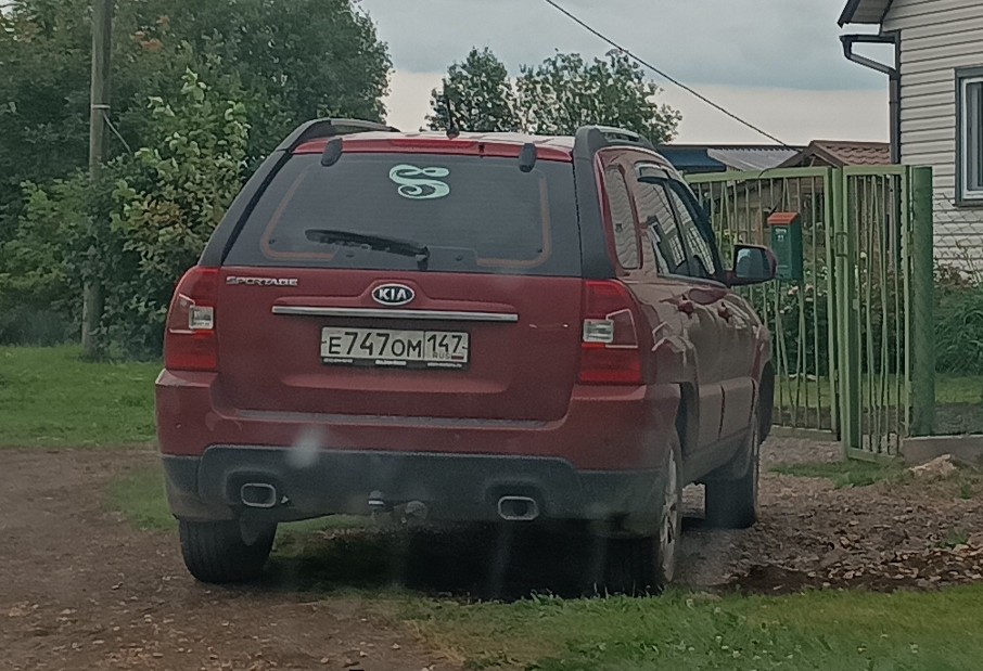 е 747 ом 147, Kia Sportage 2nd gen (KM), 1st facelift, 2008–2010 (–2013 for CN-market)