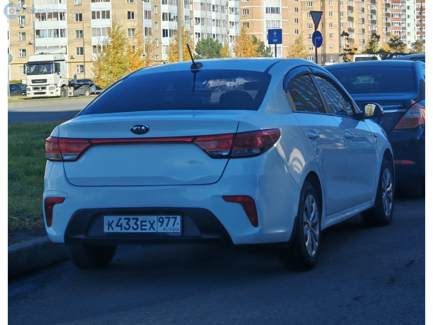 к 433 ех 977, Kia Rio 4th gen Sedan (YB; Global-market), 2016–