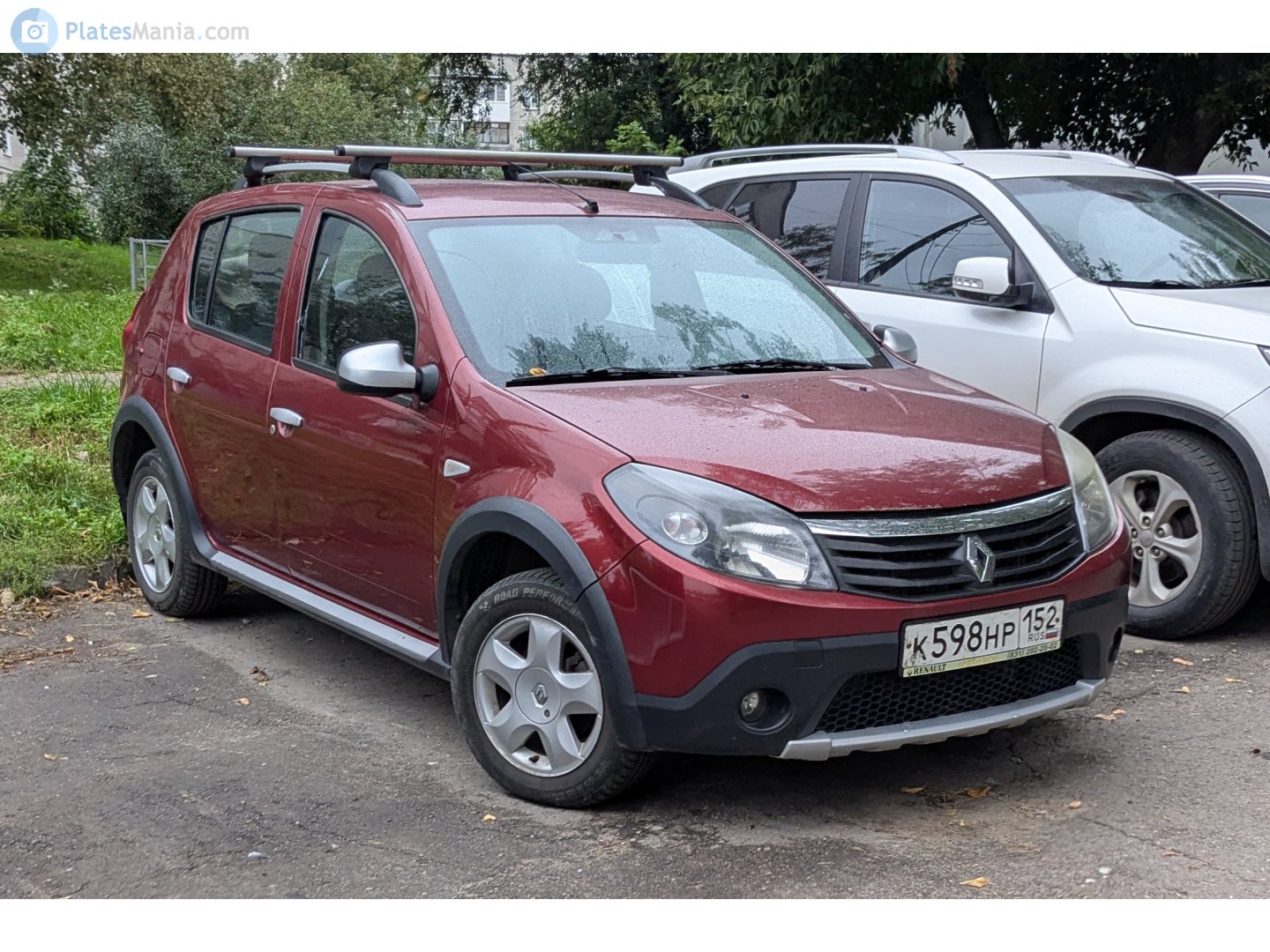 к 598 нр 152, Renault Sandero 1st gen Stepway (B90), 2008–2014