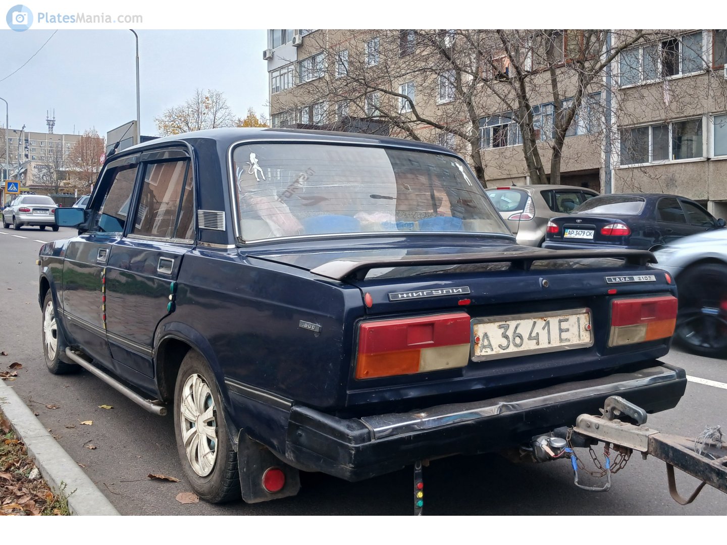 а 3641 ЕІ, Lada (VAZ) 2107 Жигули (Nova / Riva / Signet / 1500), 1982–2014
