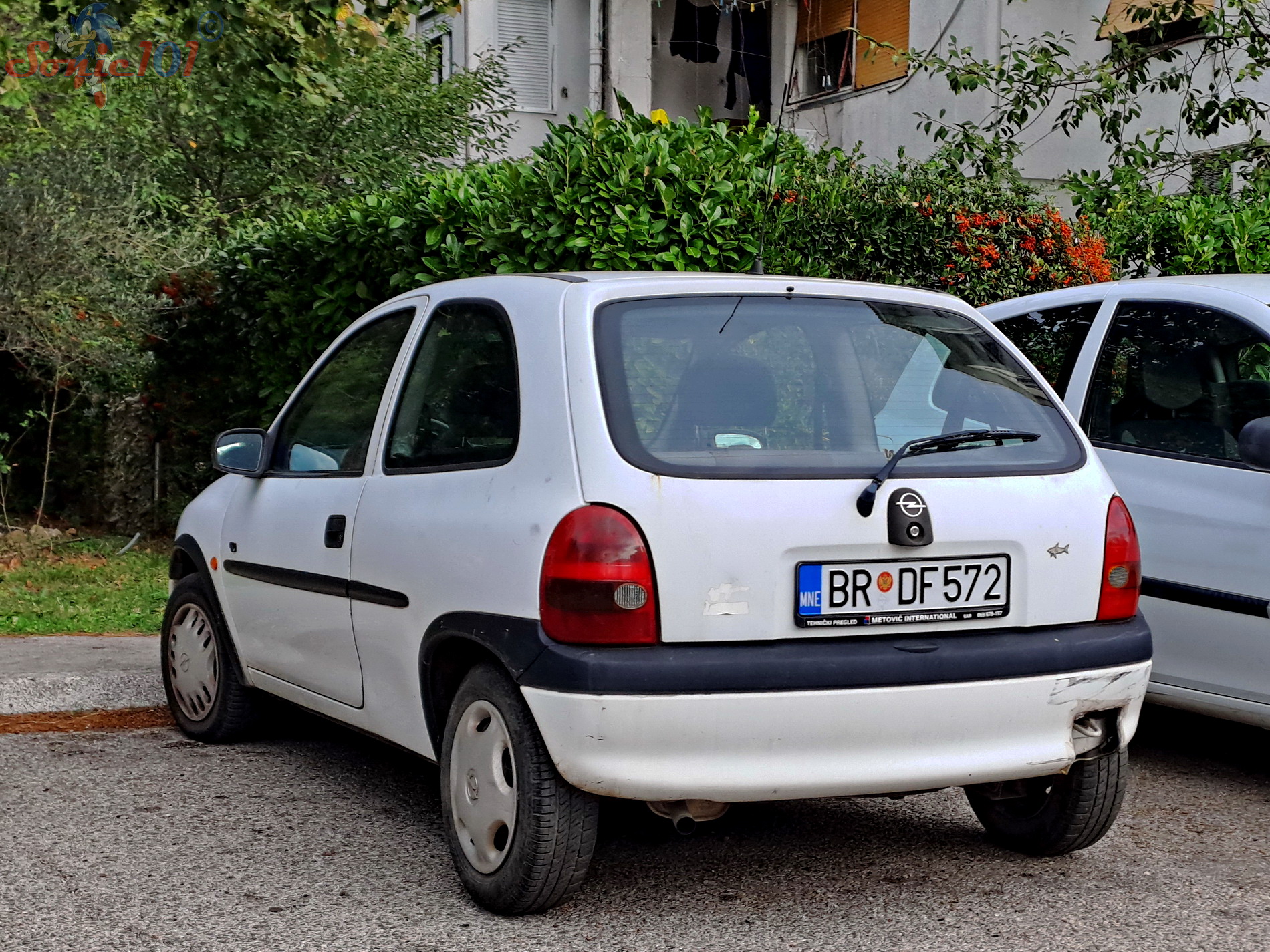 BR DF572, Opel Corsa 2nd gen (Lite) 3-door Hatch (B; S93), 1993–2000 (–2007 for ZA-market)