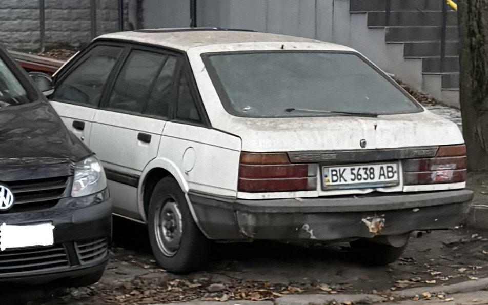 BK 5638 AB, Mazda 626 2nd gen Liftback (GC), 1983–1987