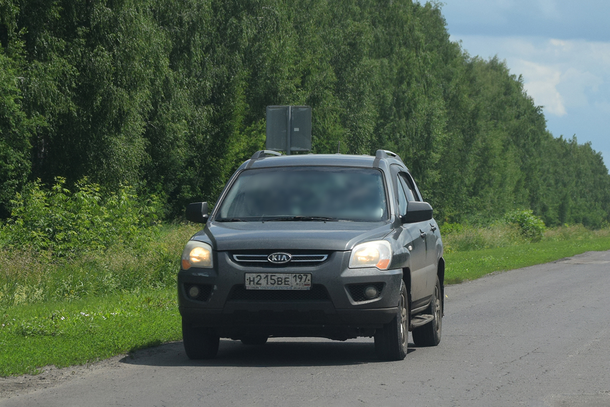 н 215 ве 197, Kia Sportage 2nd gen (KM), 1st facelift, 2008–2010 (–2013 for CN-market)
