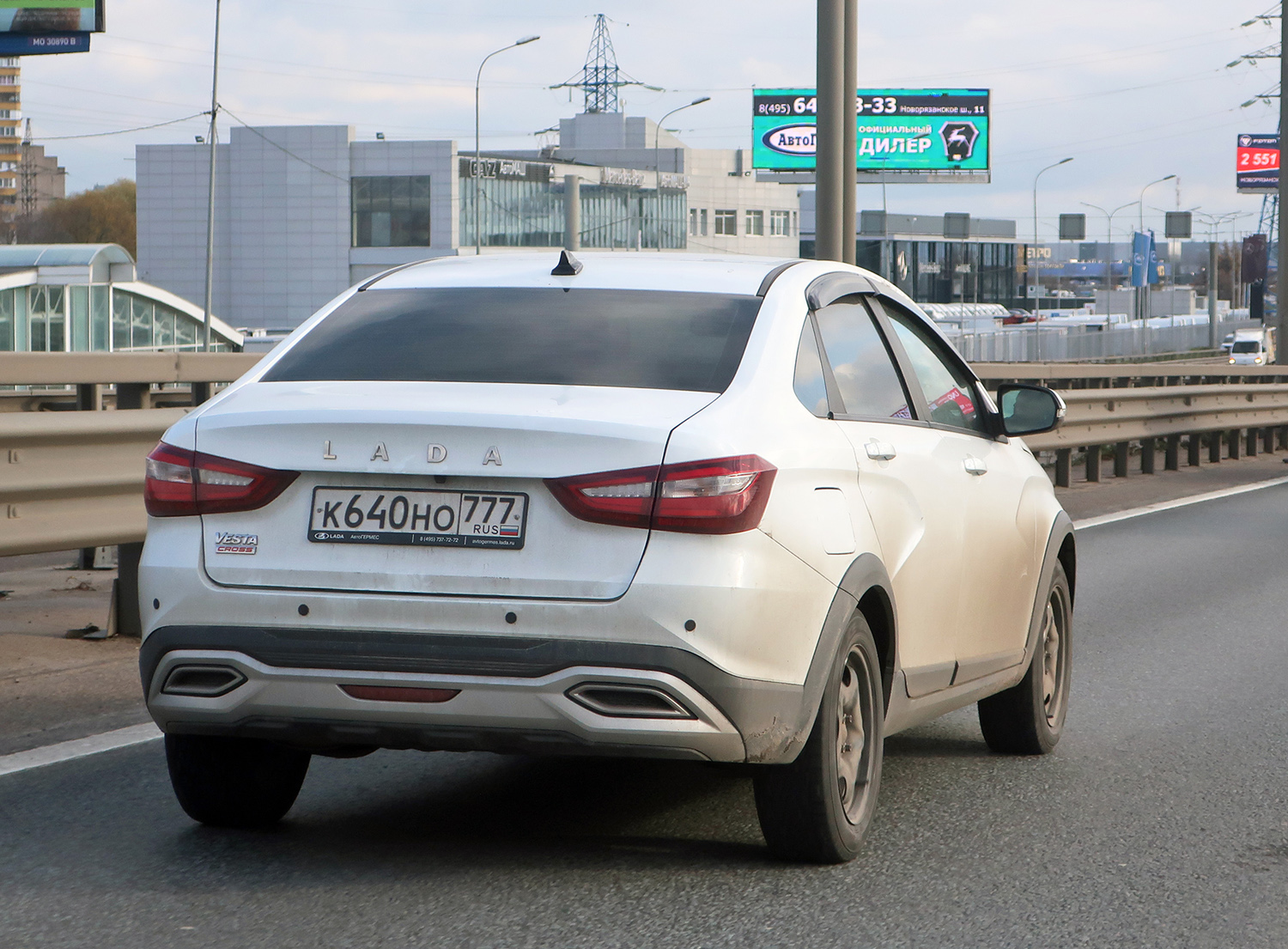 к 640 но 777, Lada (VAZ) Vesta 1st gen Cross Sedan (GFL), facelift, 2022–