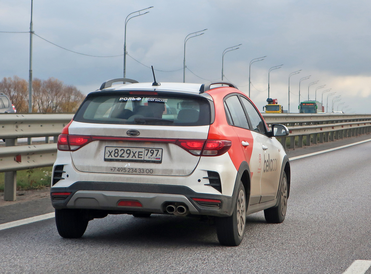 х 829 хе 797, Kia Rio 4th gen X Hatch (FB; CIS-market), facelift, 2020–2022  (Solaris KRX for RU-market since 2024)